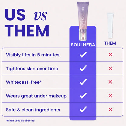 Soulhera Eye Bag Instant Eraser, Tightens, Firms, & Blurs Wrinkles
