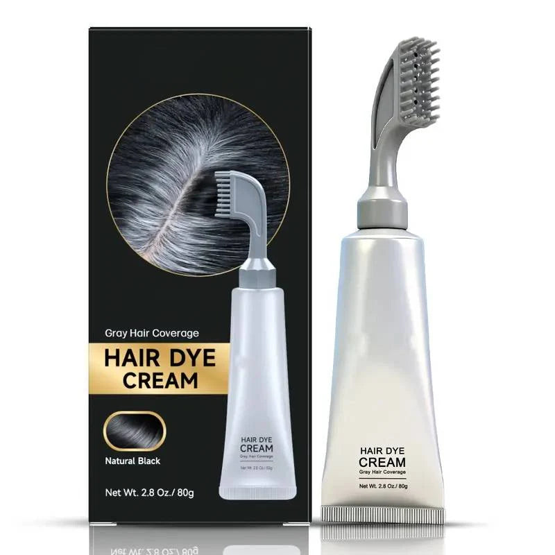 🔥 Instant Gray Coverage Hair Dye Comb for Men & Women