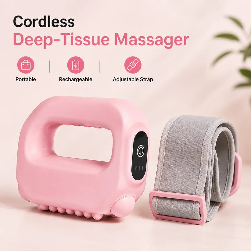 Soulhera Hands-Free Fascia Massager for Muscle Relaxation & Recovery