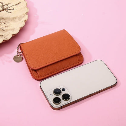 💖 Short Wallets for Women – Fashionable Card Holder with Key Ring & Coin Purse