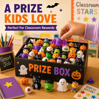 🎃Halloween Mochi Squishy Toys – Cute Sensory Party Favors & Goodie Bag Fillers✨