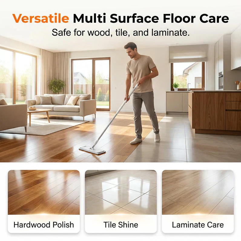 Soulhera Multi-Surface Antibacterial Cleaner for Hardwood, Tile & Laminate