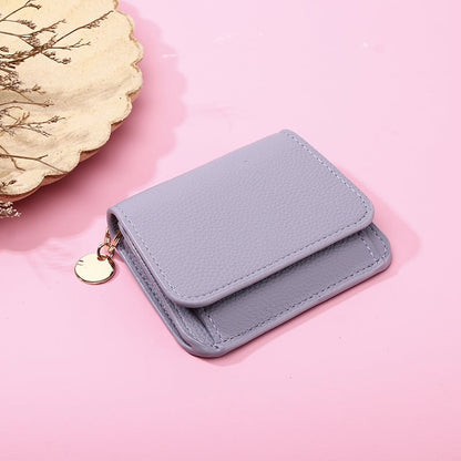 💖 Short Wallets for Women – Fashionable Card Holder with Key Ring & Coin Purse