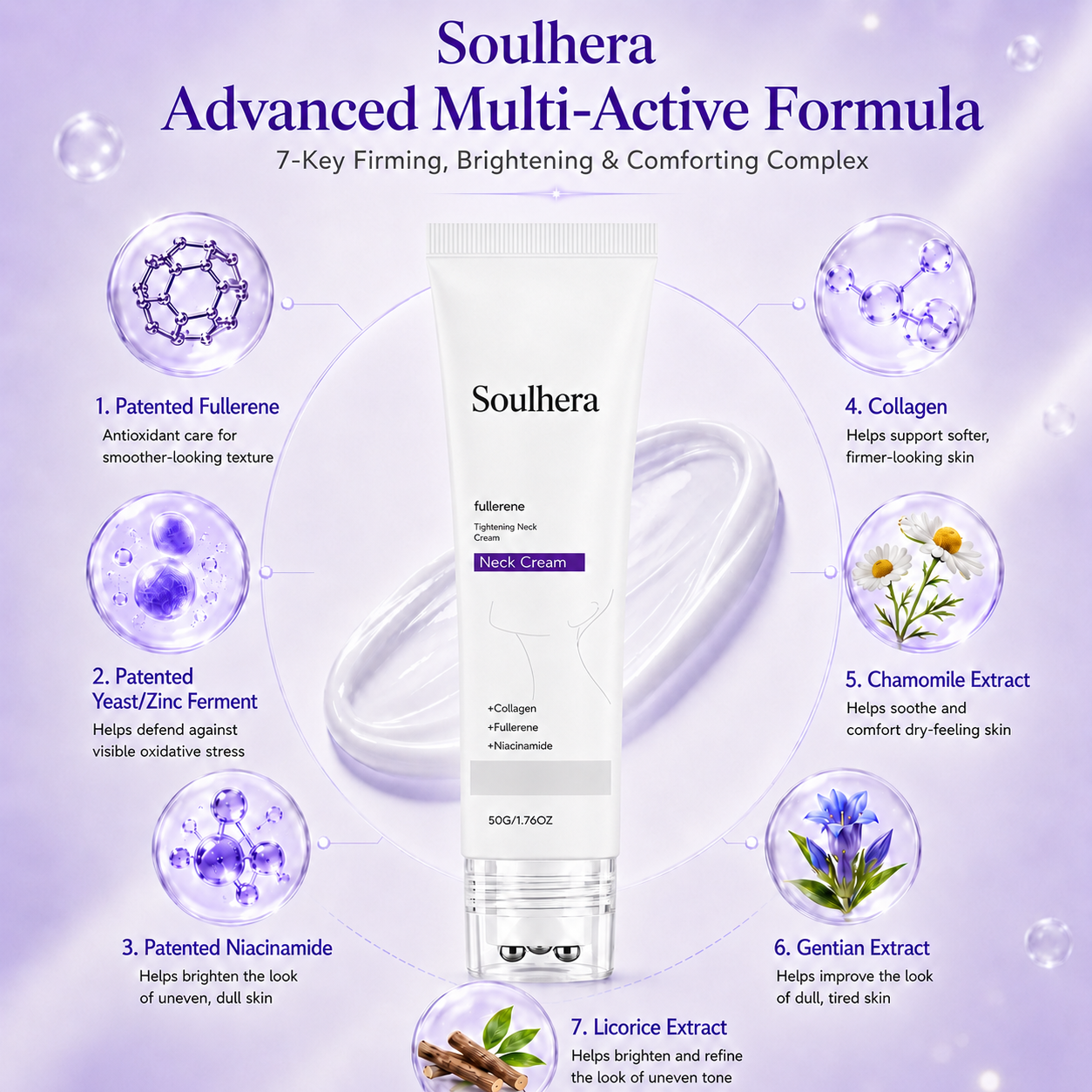 ✨Instant Neck Lift Cream — Infused with Retinol & Hyaluronic Acid | Firms the Neck, Reduces Wrinkles