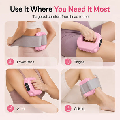 Soulhera Hands-Free Fascia Massager for Muscle Relaxation & Recovery