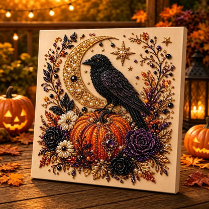👻✨ Halloween Pearl Art DIY Kit – Turn Tiny Pearls into Spooky-Cute Magic