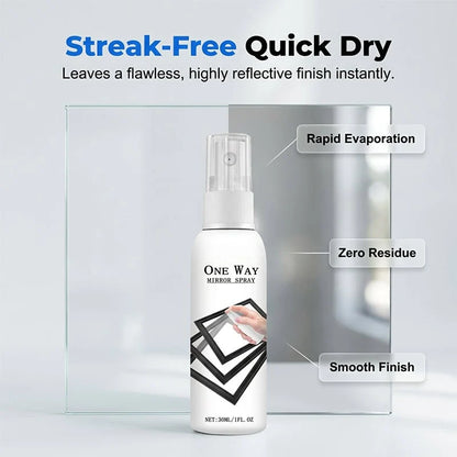 Reflective Window Spray | One-Way Mirror Privacy Shield for Home & Car
