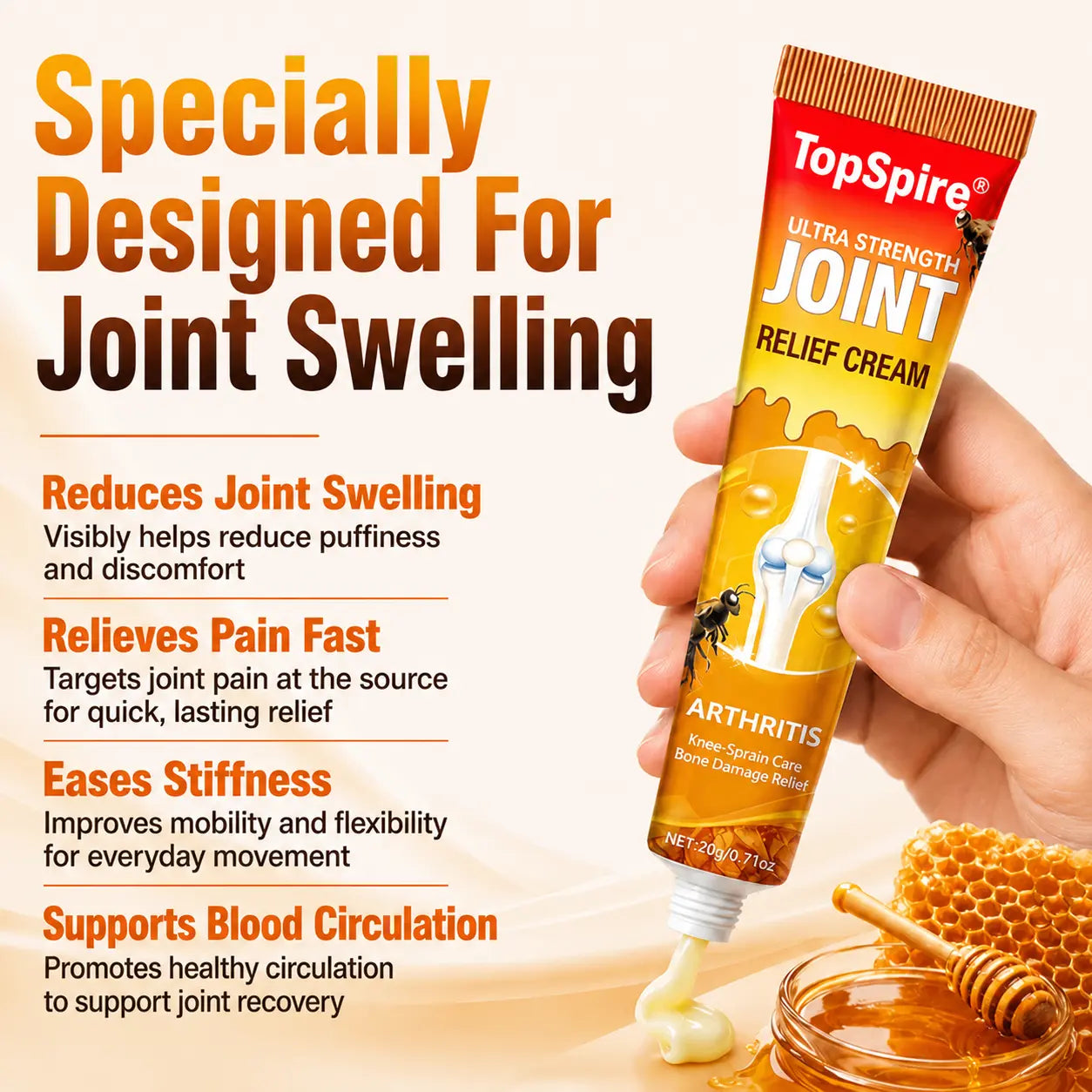 TopSpire® Ultra Strength Joint Relief Cream