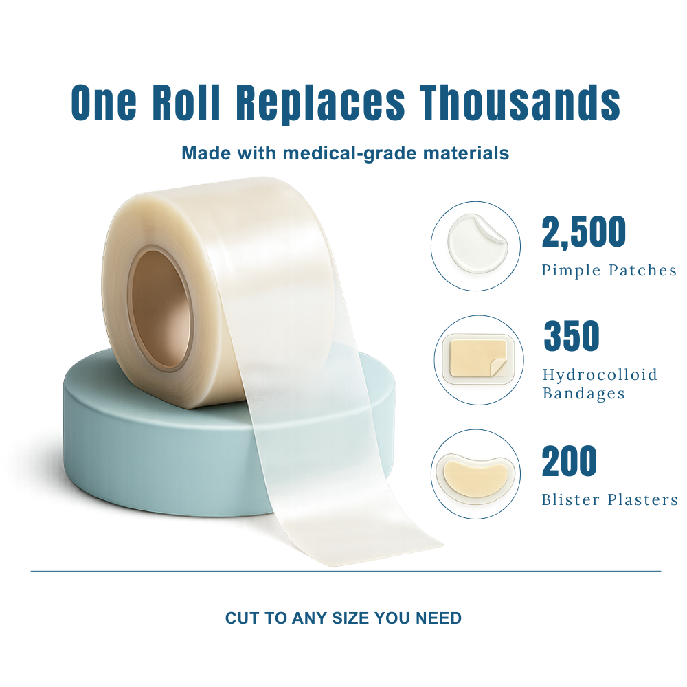 SOULHERA Premium Hydrocolloid Roll That Heals & Protects Your Skin
