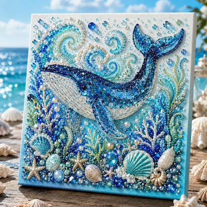 🌊✨ Ocean Theme Pearl Art DIY Kit