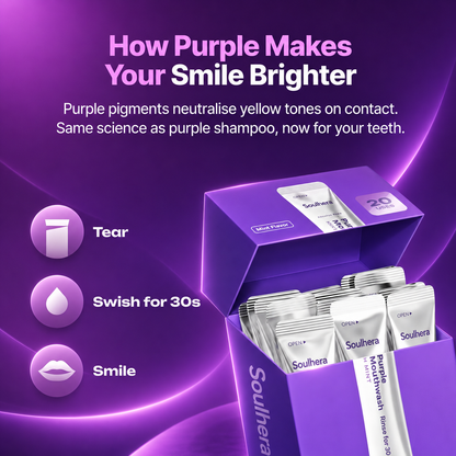 Soulhera Purple Mouthwash Sachets