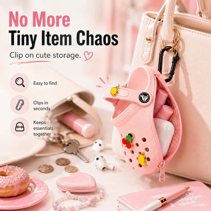 Mini Clog Charm Pouch🌸