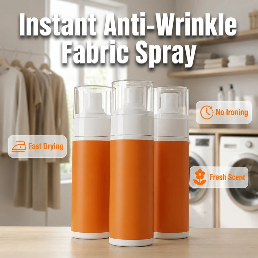 🔥Instant Anti-Wrinkle Fabric Spray