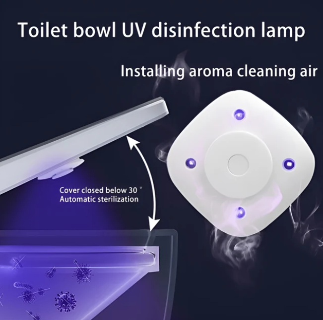 🔥Smart UVC Toilet Sterilizer Light