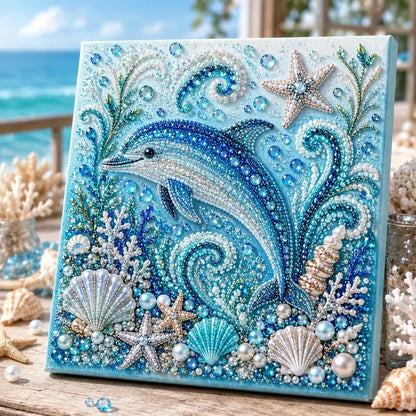 🌊✨ Ocean Theme Pearl Art DIY Kit