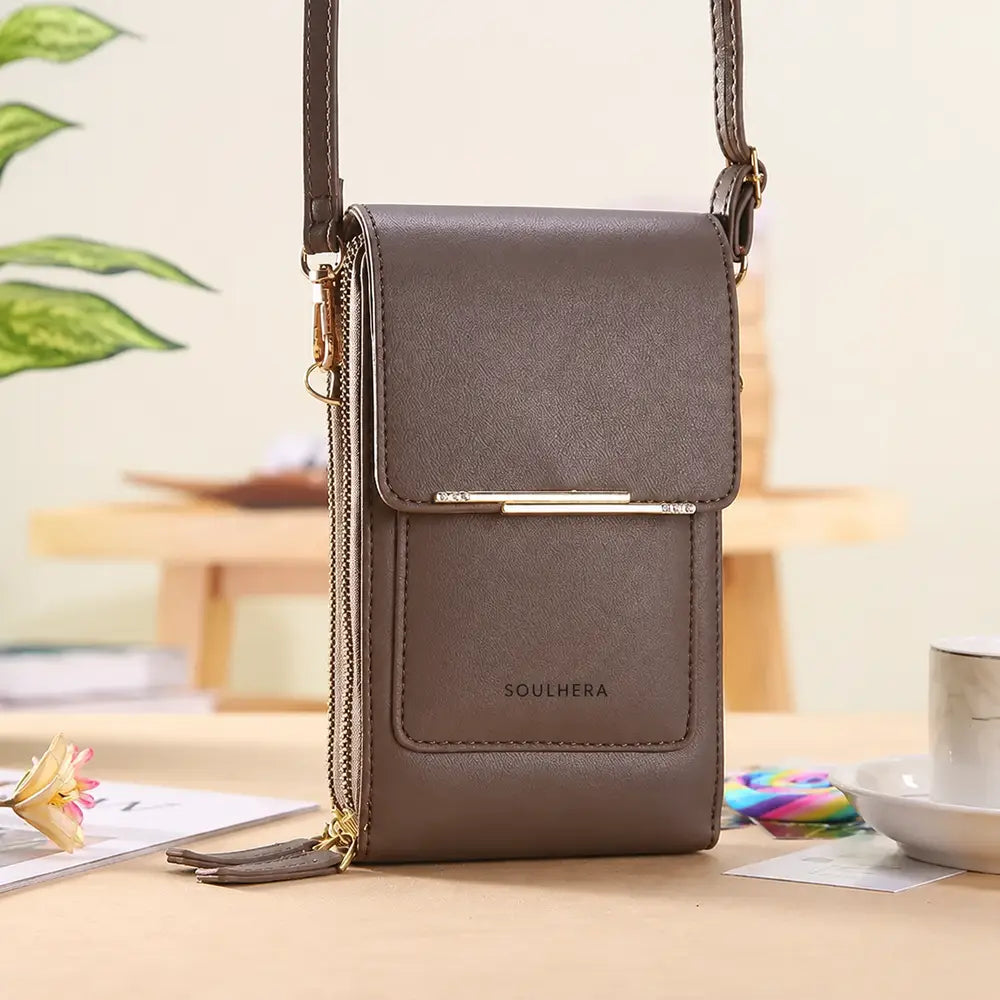🔥Hot Sale 60% OFF 2026 Trendy Minimalist Elegant Women's Touchscreen Crossbody Phone Wallet