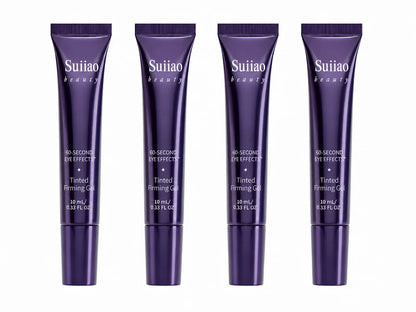 Suiiao 60 Second Effects Tinted Firming Gel - Under Eye Cream For Puffiness And Bags Under Eyes