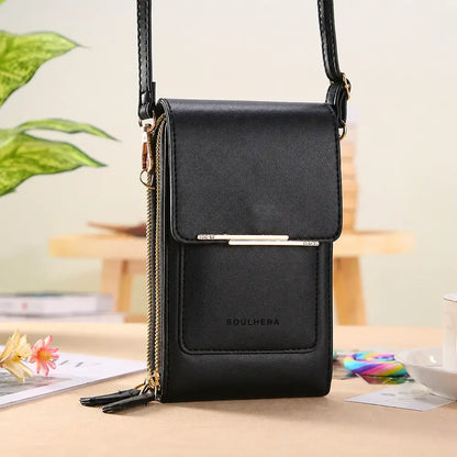 🔥Hot Sale 60% OFF 2026 Trendy Minimalist Elegant Women's Touchscreen Crossbody Phone Wallet