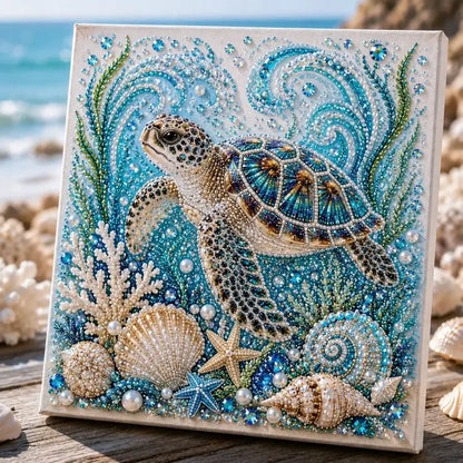 🌊✨ Ocean Theme Pearl Art DIY Kit