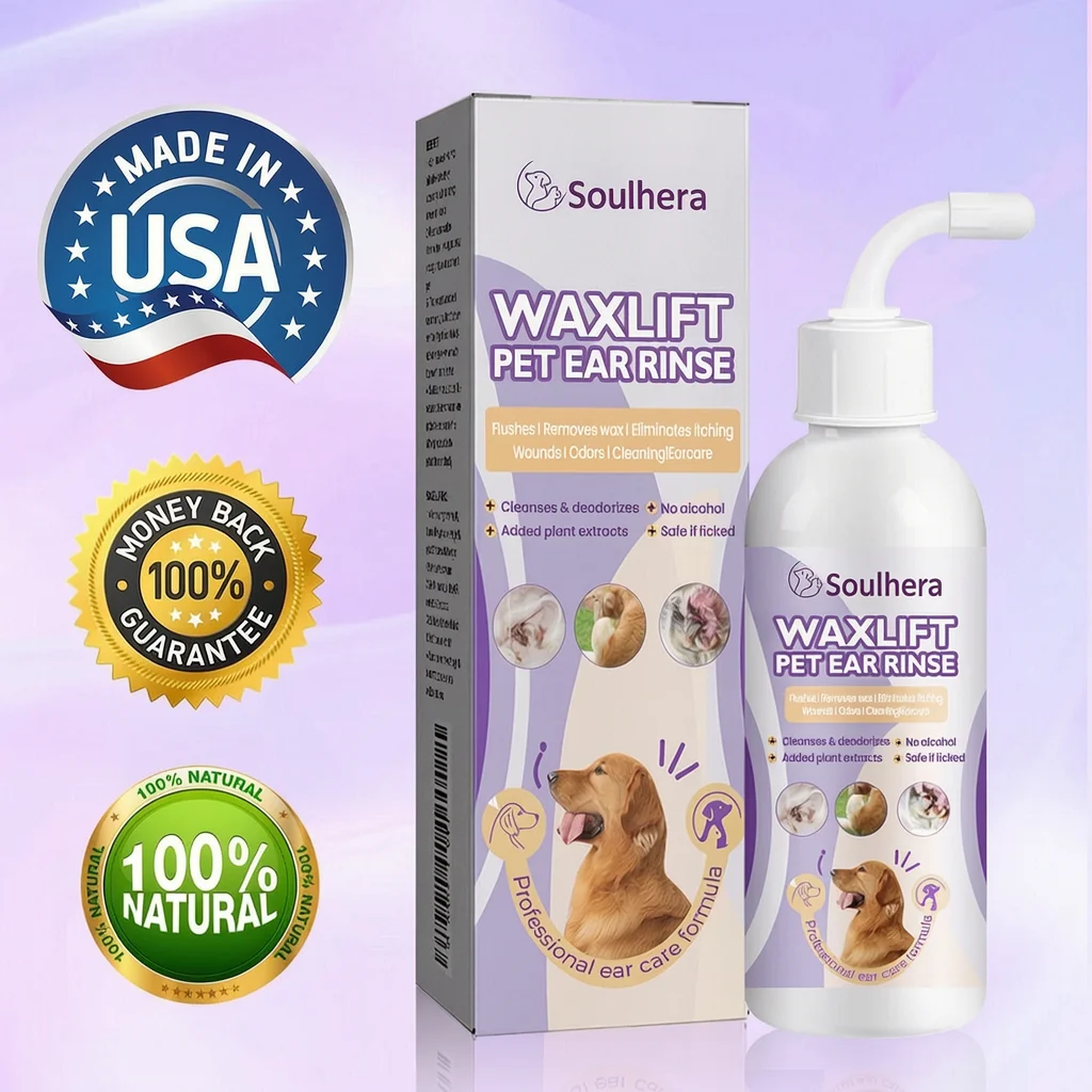 Soulhera® WaxLift Pet Ear Rinse ✨