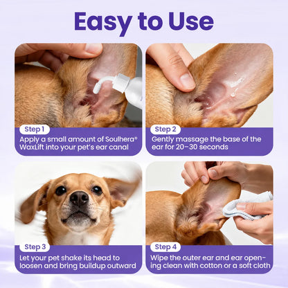 Soulhera® WaxLift Pet Ear Rinse ✨