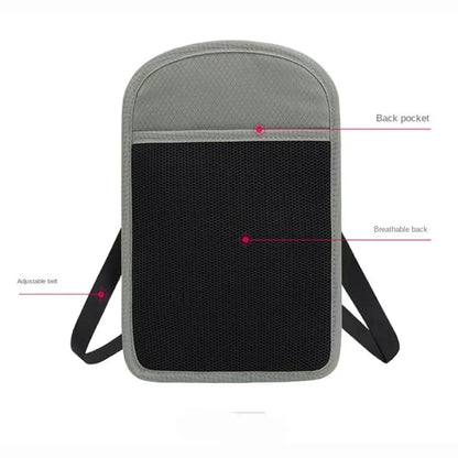 Keep Your Travel Essentials Close, Organized & Protected With This RFID Neck Wallet