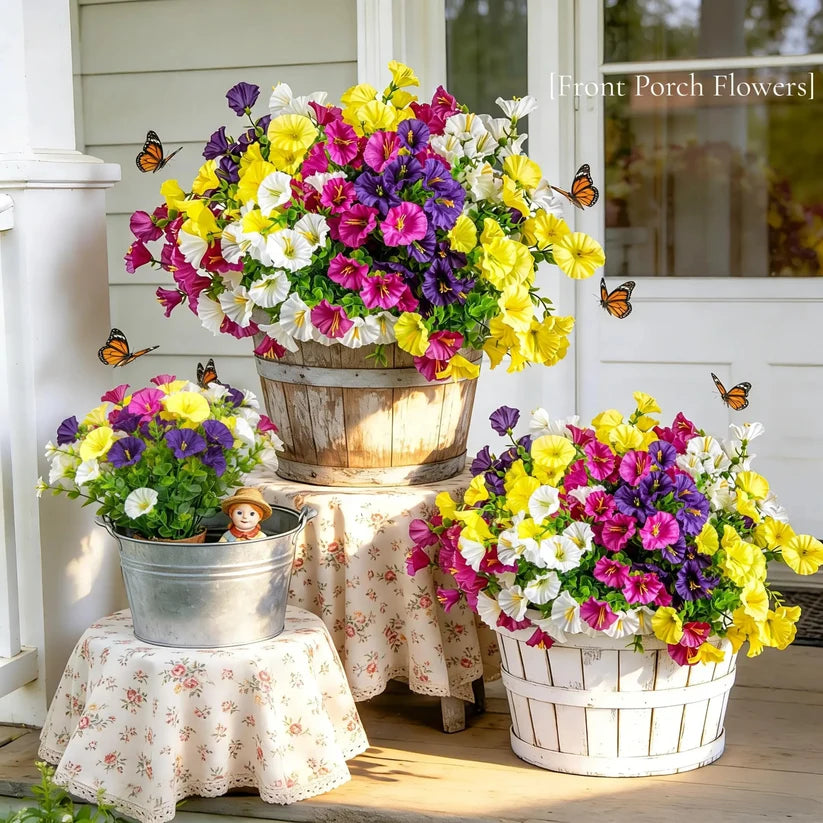 ✨Bring Lasting Color Home with Lifelike UV-Resistant Petunias