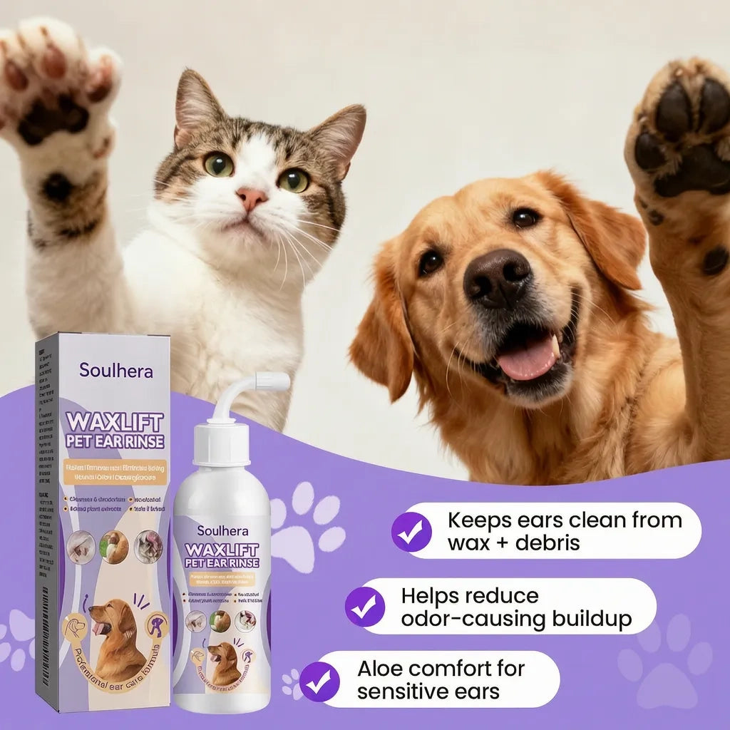 Soulhera® WaxLift Pet Ear Rinse ✨