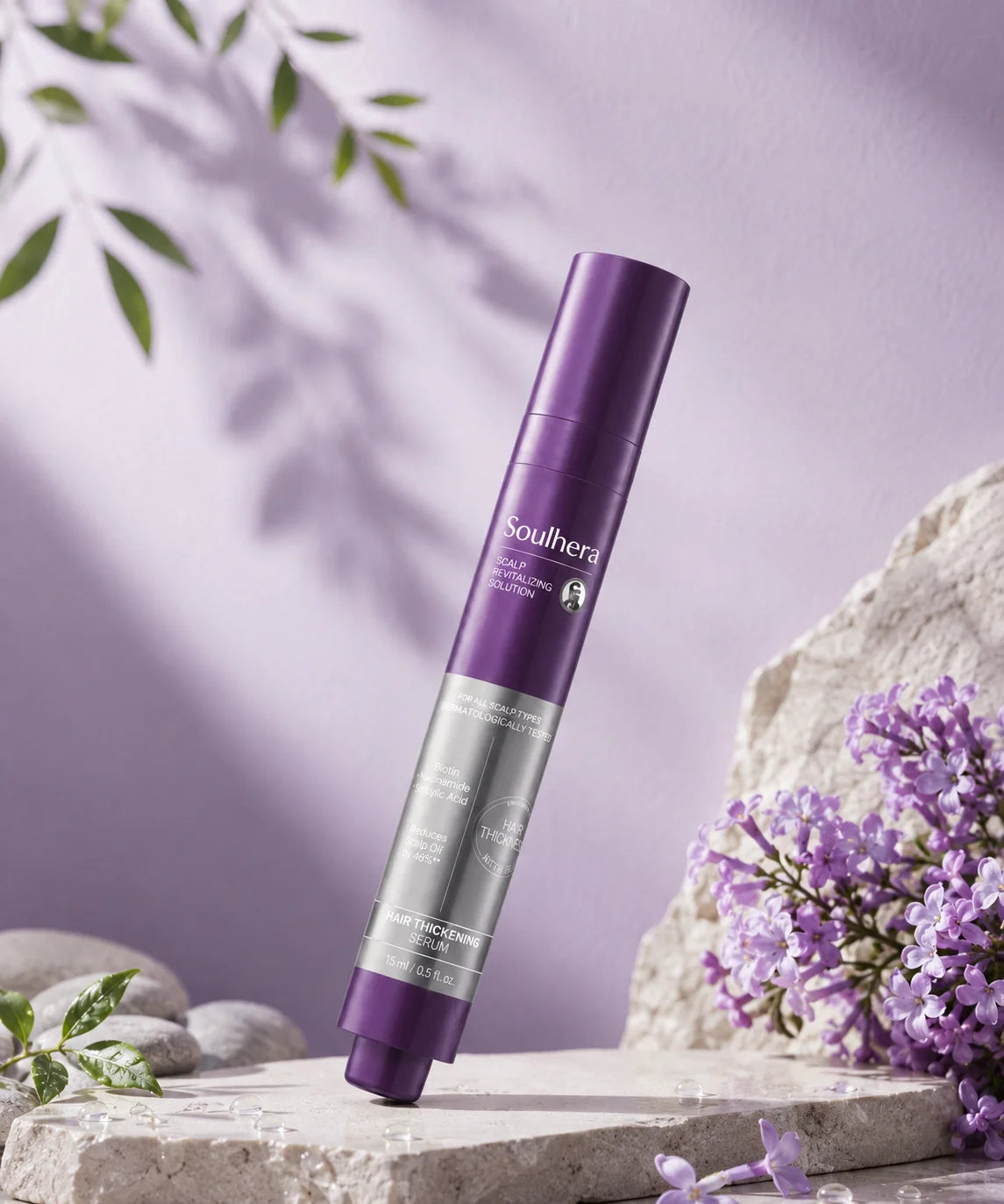 Soulhera Scalp Revitalizing Solution Hair Thickening Roll On Serum