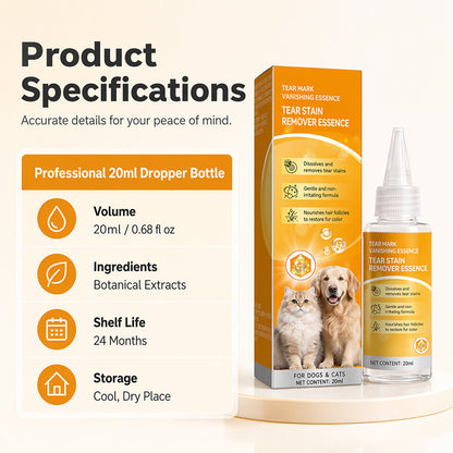 Gentle Pet Eye Stain Remover Essence Nourishing Drops✨