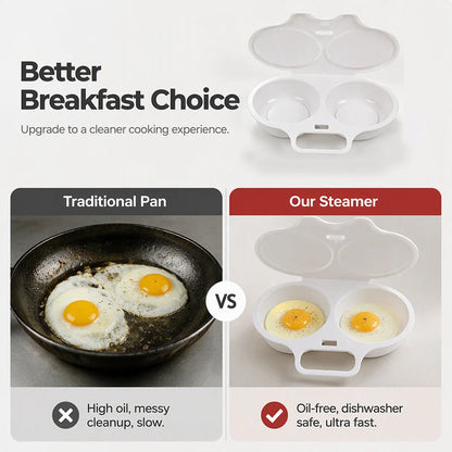 🍳 Perfect Eggs In Minutes — No Pan Needed