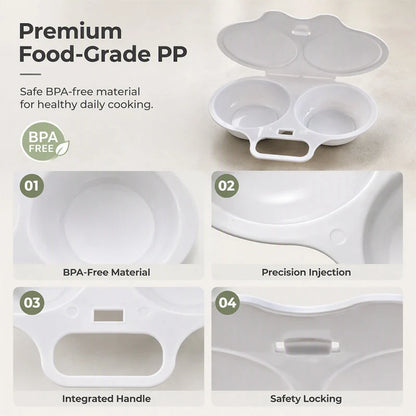 🍳 Perfect Eggs In Minutes — No Pan Needed