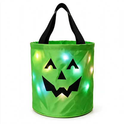 LED Light Up Halloween Candy Bucket
